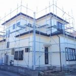 一般住宅塗装用足場工事　千葉県館山市　2016年2月